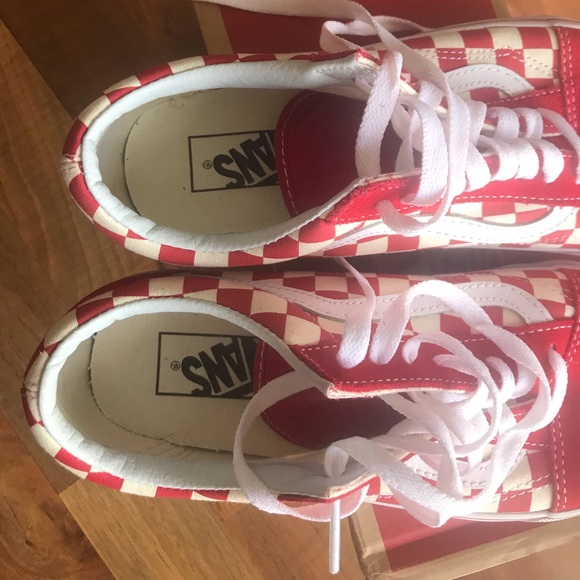 Red Vans - Picture 2 of 3